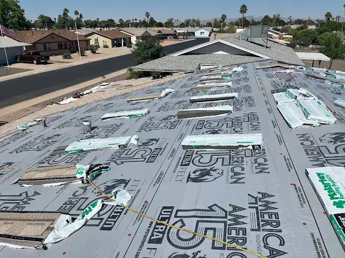 Underlayment installation during tile lift-and-relay